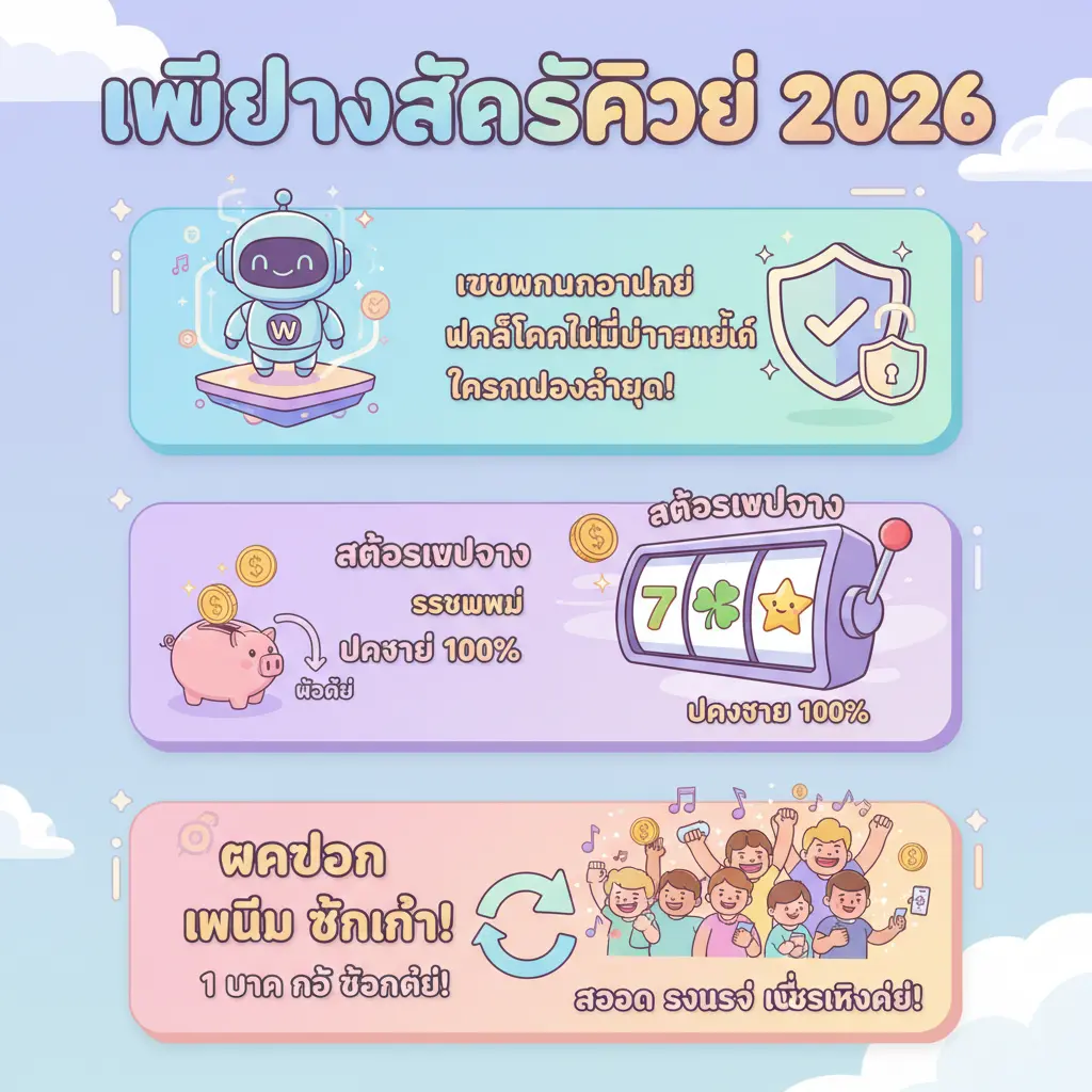 เว็บตรง สล็อต ฝากถอน ไม่มี ขั้นต่ำ 1 บาท ก็ ถอนได้ - เว็บพนันออนไลน์
