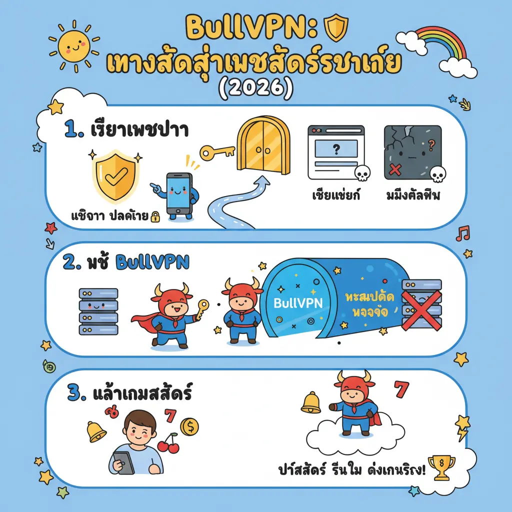 สอน วิธี เข้า เว็บ สล็อต - BullVPN