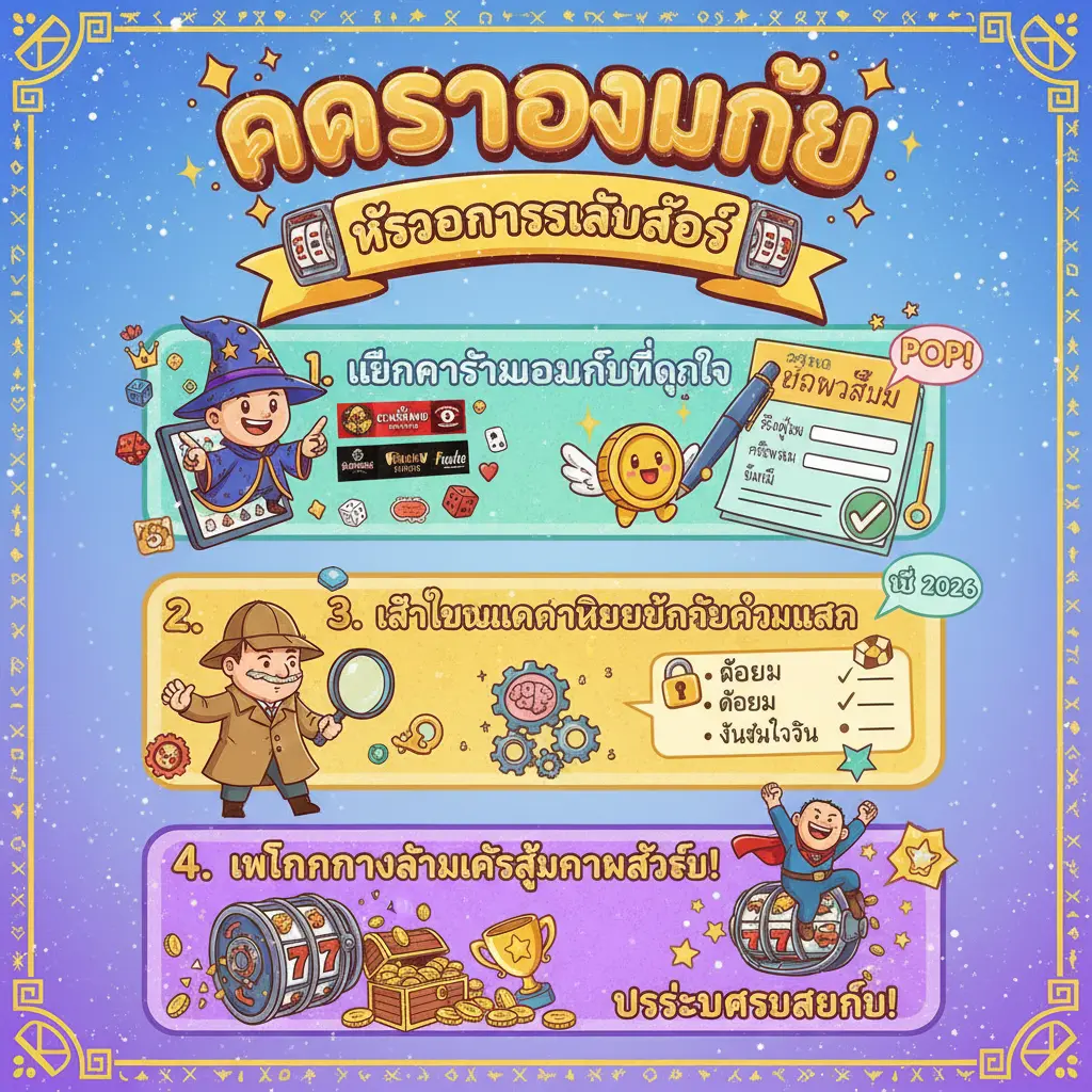 ขั้น ตอน การเล่นสล็อต - คาสิโนออนไลน์