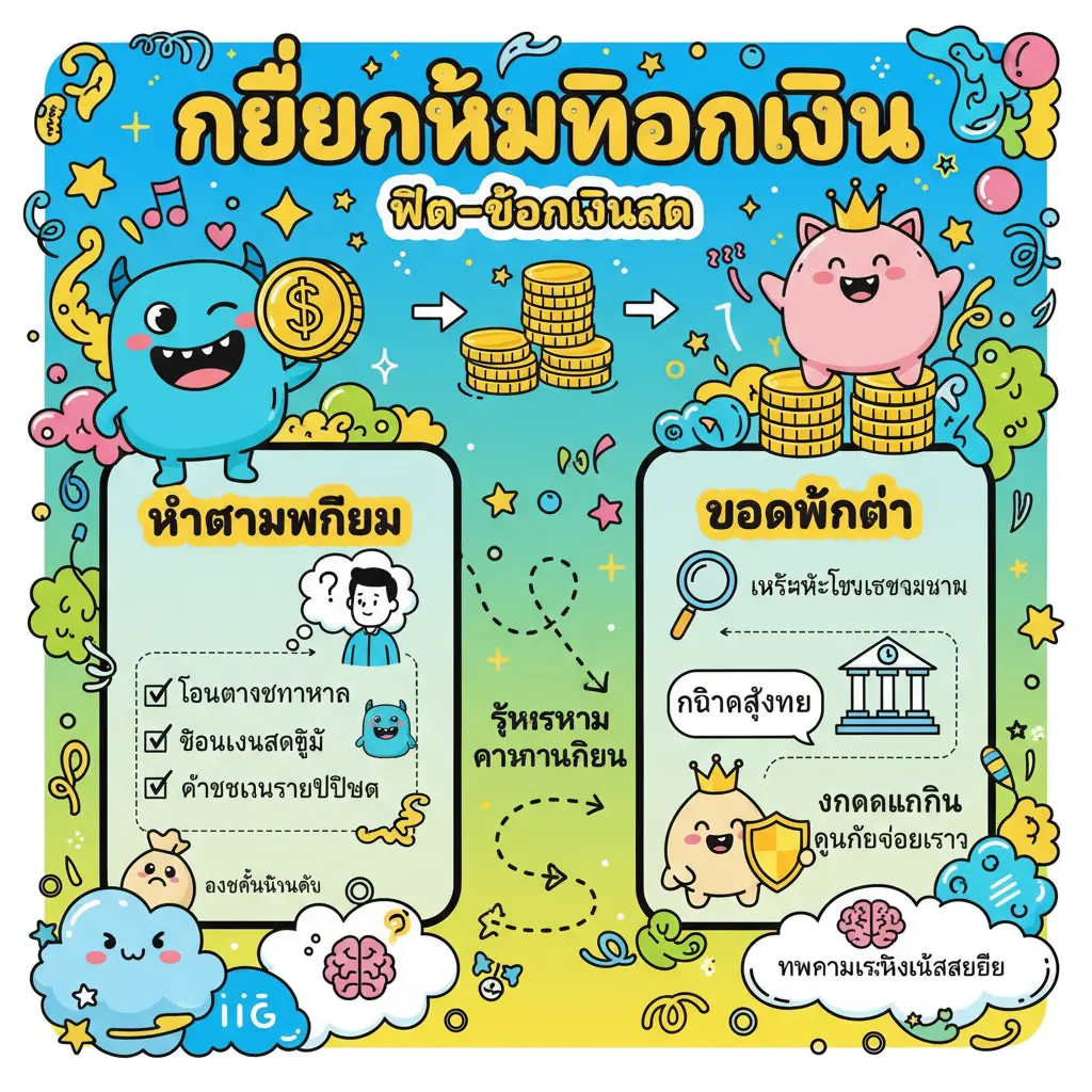 เงื่อนไขถอนเงิน - ฝาก-ถอนเงินสด