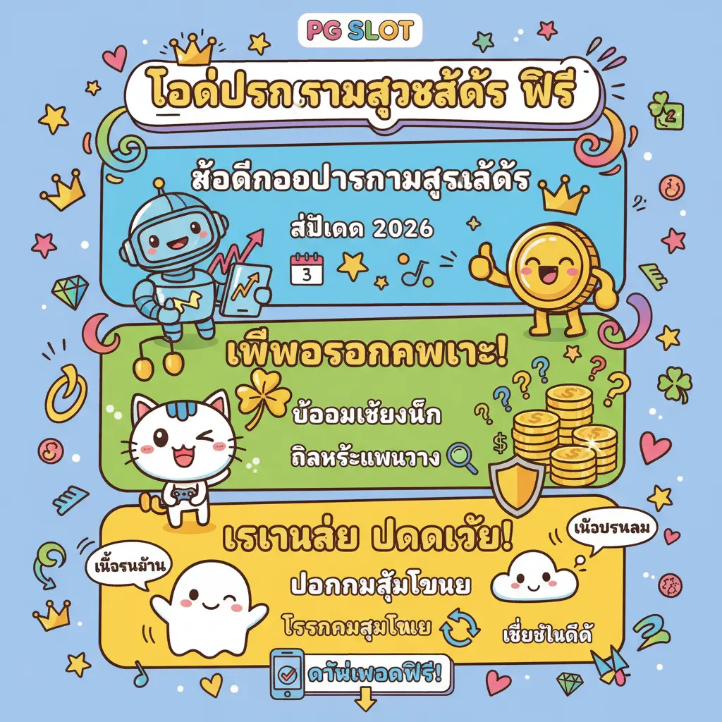 โหลดโปรแกรมสูตรสล็อต ฟรี - PG SLOT