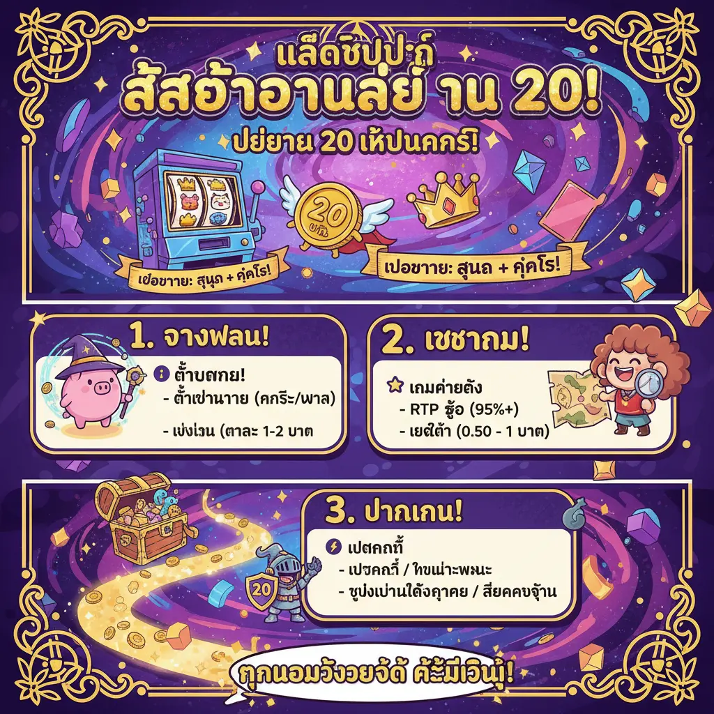 วิธี ปั่นสล็อตทุน 20 - สล็อตออนไลน์